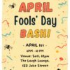 Funny April Fools Day Invitation Template Editable Canva Party Design