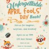 Funny April Fools Day Invitation Template