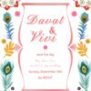 indian wedding invitation template